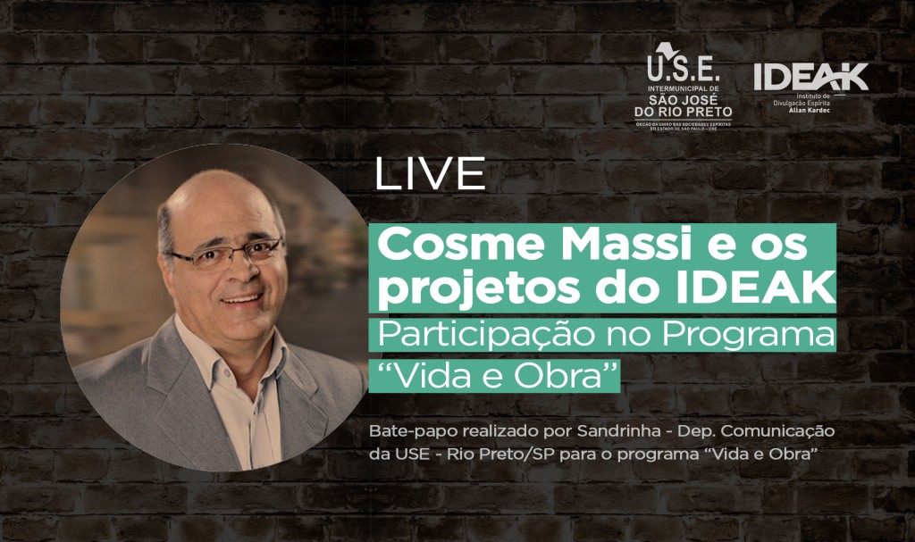 Projetos do IDEAK - Participação no Programa "Vida e Obra"