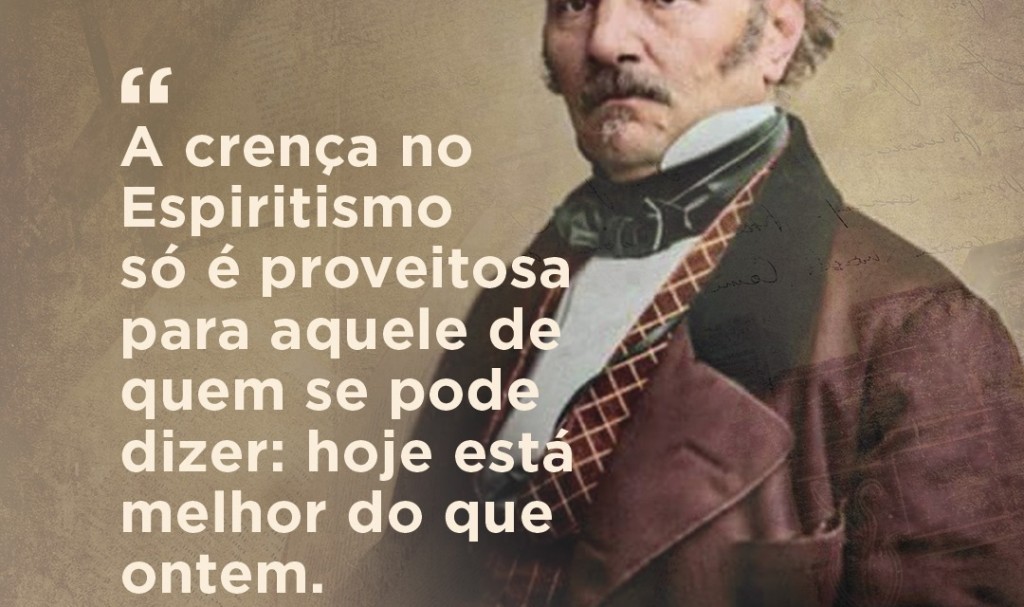 Crença no Espiritismo. Hoje é melhor que ontem.