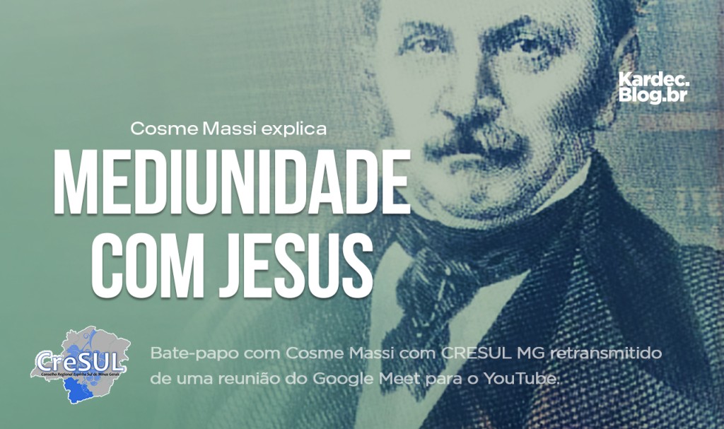 Bate-papo sobre "Mediunidade com Jesus"